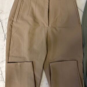 Zara Tan Cargo Pants XL